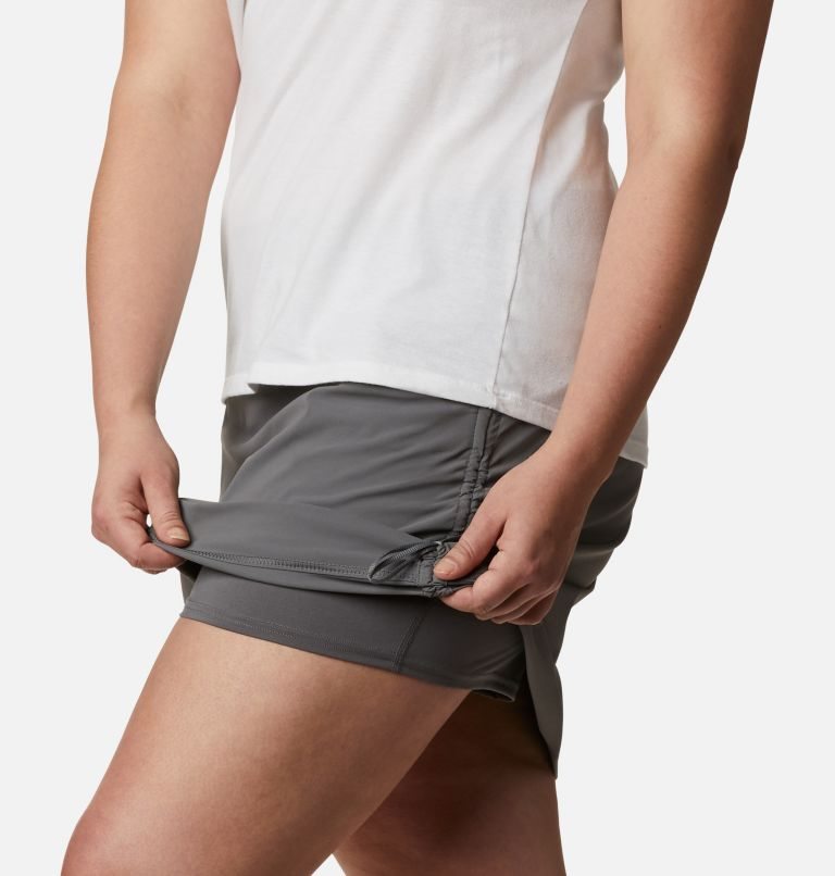 Women's Columbia Anytime Casual Skorts Grey | Plus Size CA-J6483